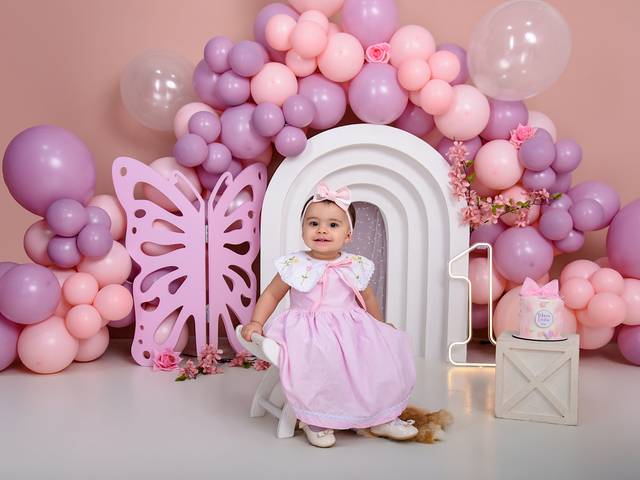 Ensaios - Infantil de Smash 1 Ano • Maria Cecília