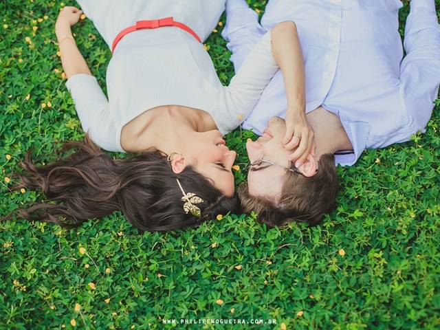 Ensaio Namorados de Vanessa e André