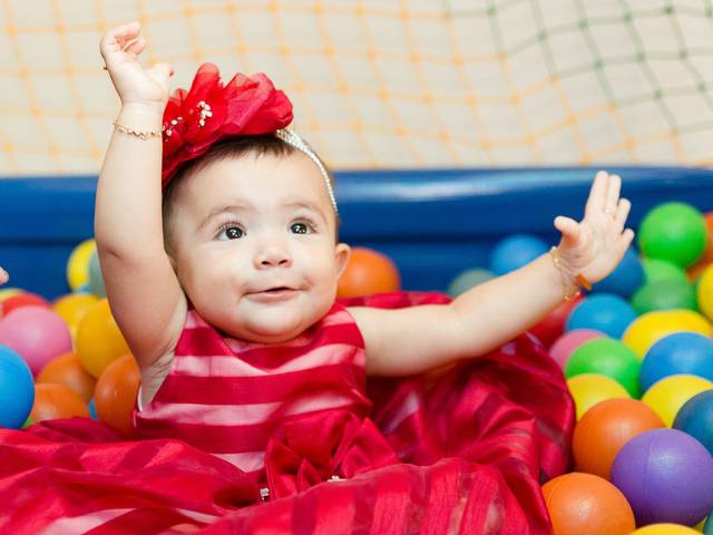 Infantil de Aniversário 1 ano - Maria Laura