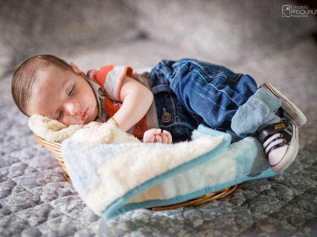 Infantil de Samuel 1 mês