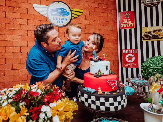 Infantil de Aniversário 1 ano - Lucas