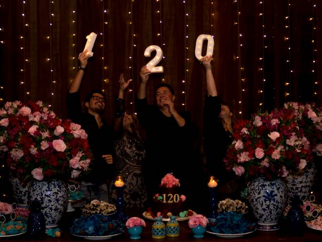 Aniversarios de Angelica & Carlos  120 Anos