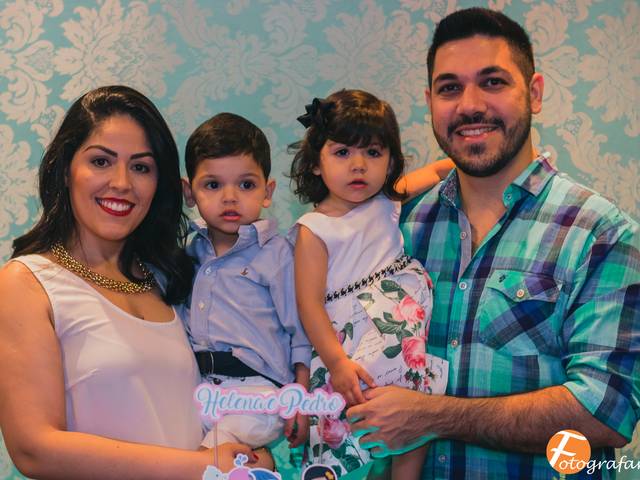 Aniversarios de Helena - Pedro 2 anos