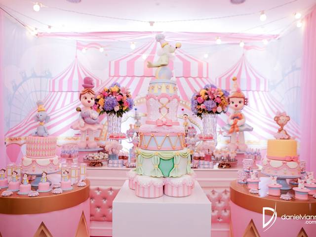 Festas Infantis de Aniversário 1 Ano Ana Luisa