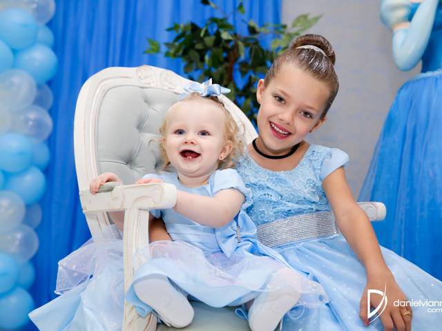 Festas Infantis de Aniversário 1 Ano Melissa e 6 Anos Manuela