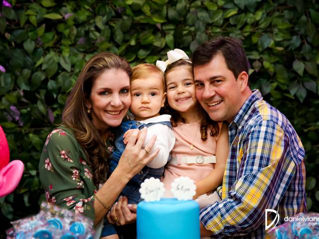 Festas Infantis de Aniversário 4 Anos Luiza e 1 Ano Felipe