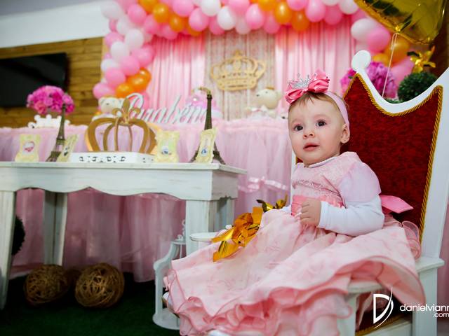 Festas Infantis de Aniversário 1 Ano Isadora