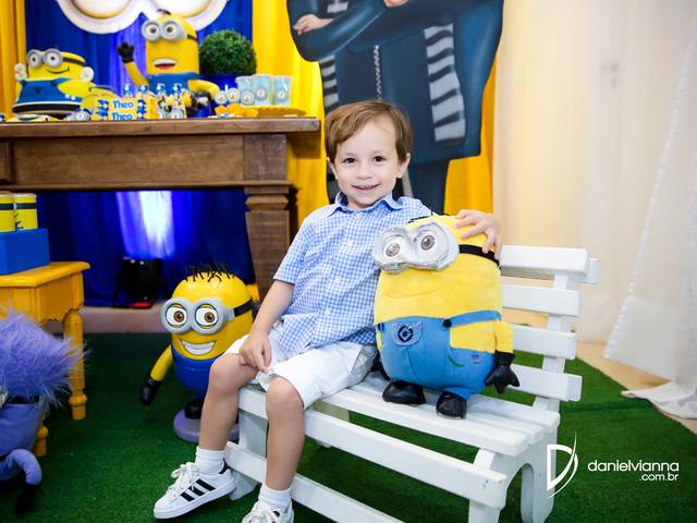 Festas Infantis de Aniversário 3 Anos Théo