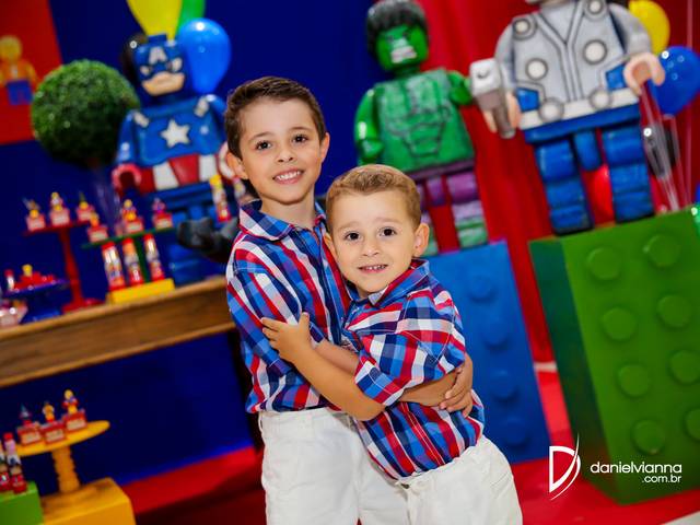 Festas Infantis de Aniversário 3 Anos Leonardo e 6 Anos Felipe