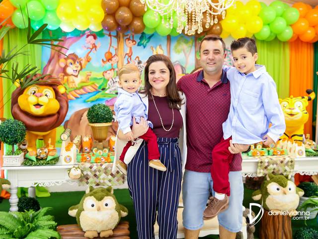 Ensaios Infantis de Aniversário 1 Ano Arthur Luiz e 7 Anos Luiz Felipe