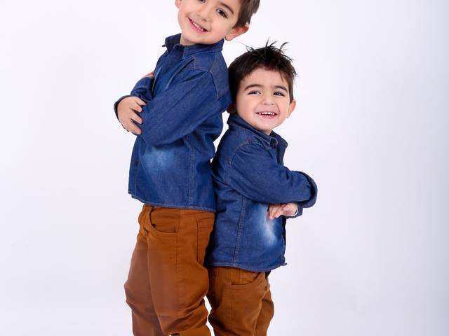 Ensaios Infantis de Ensaio João Gabriel e Pedro