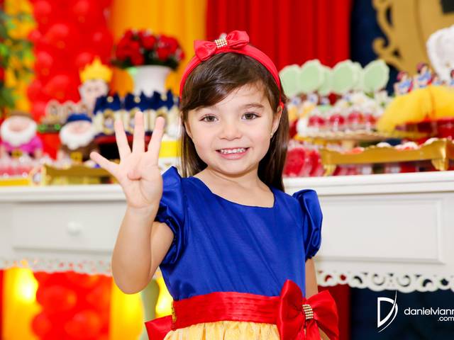 Ensaios Infantis de Aniversário 4 Anos Sofia