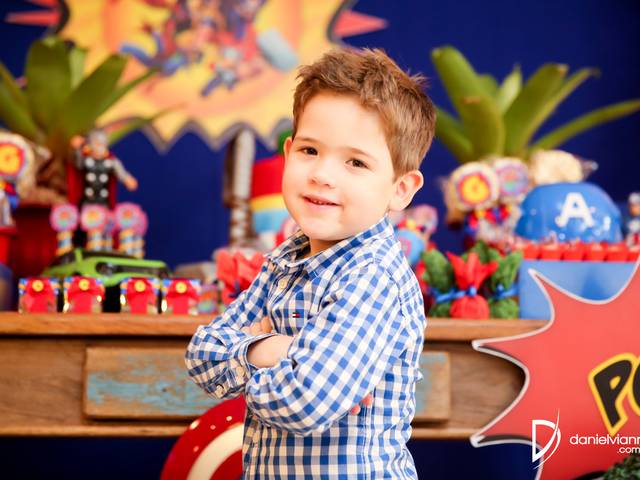 Festas Infantis de Aniversário 4 Anos Guilherme