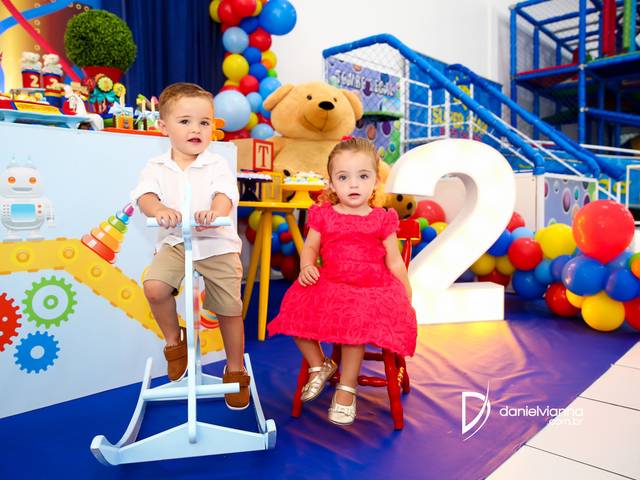 Festas Infantis de 2 Anos Antônio e Alice