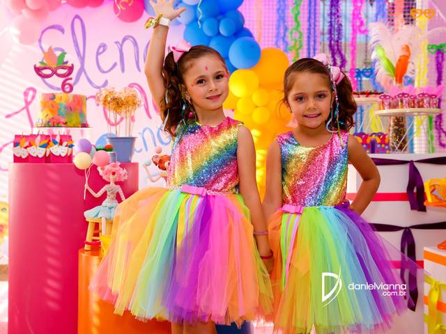 Festas Infantis de 6 Anos Elena e Lorena