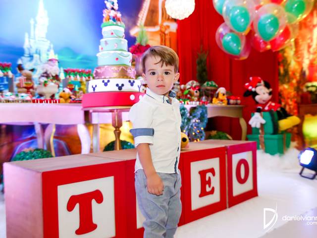 Festas Infantis de Aniversário 3 Anos Theo