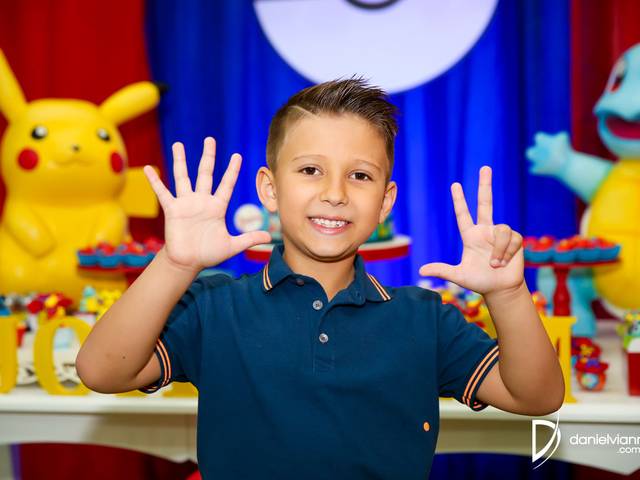 Festas Infantis de Aniversário 8 Anos Joaquim