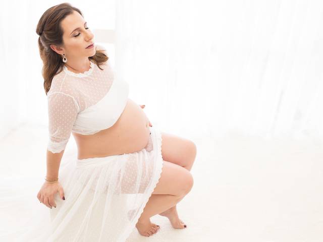 Gestante de Ensaio Gestante - Cristiane