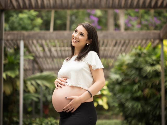 Gestante de Ensaio Gestante - Priscila