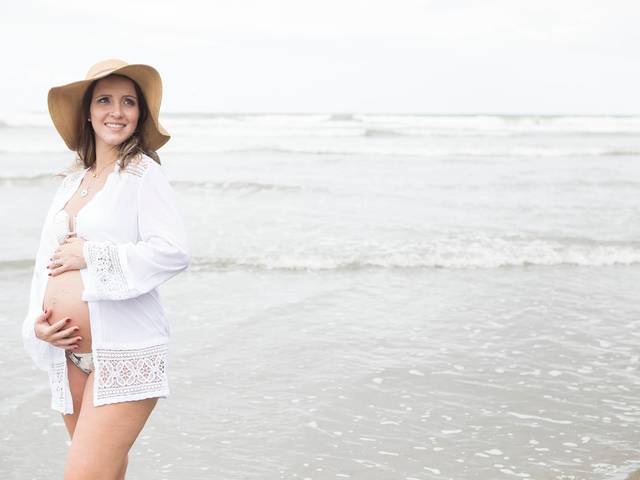 Gestante de Ensaio Gestante - Renata