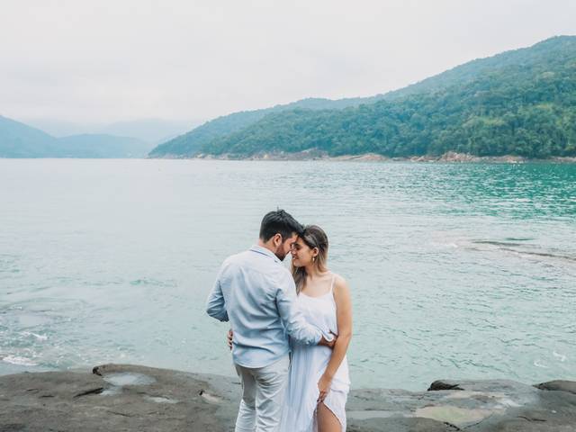 Ensaio de Casal de Sylvia e Rafael