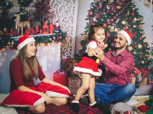Família de Rafa, Larissa e Sophia.