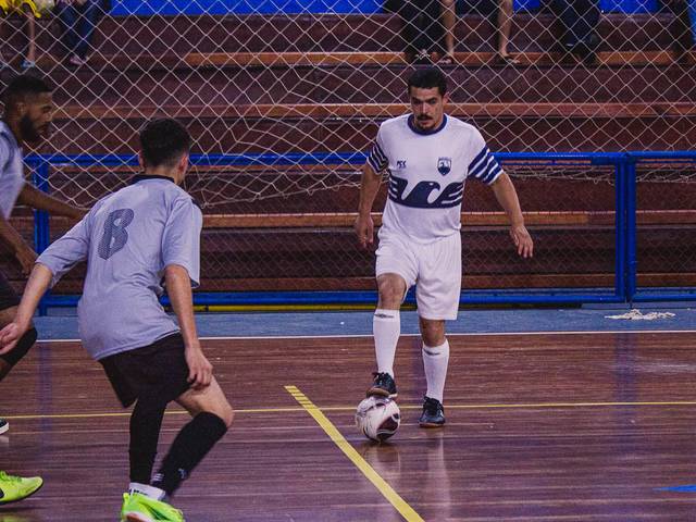 Fotografia esportiva de Jogo de Futsal