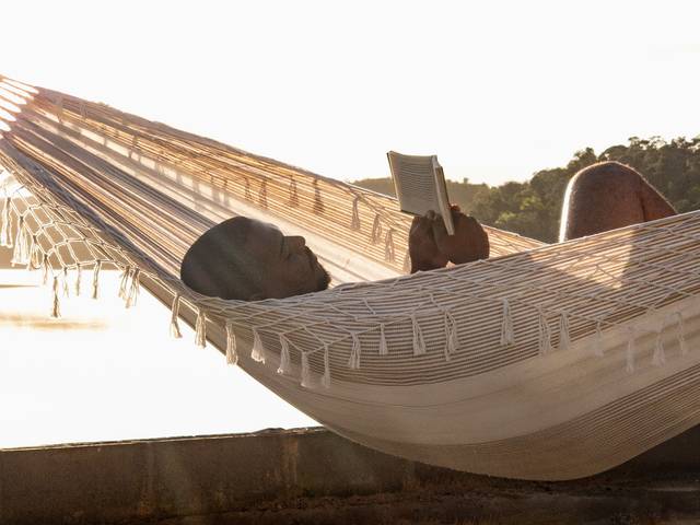 Natureza de Rede, leitura, nascer do sol