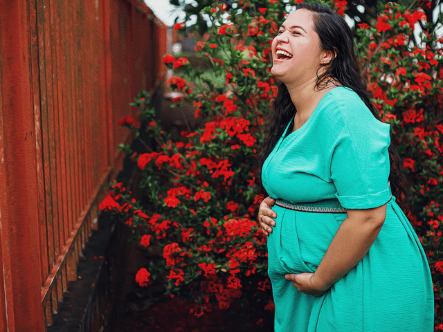 Ensaio Gestante de A espera do Emanuel