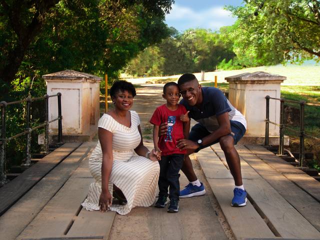 Ensaios de Ensaio do Matheus com o papai e a mamãe