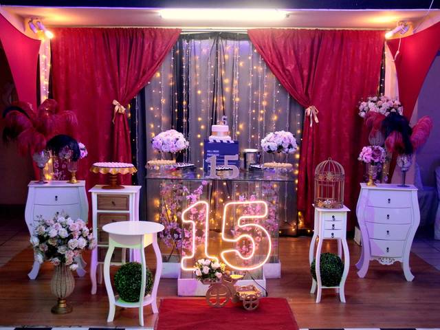 Aniversários  de 15 anos Rebeca