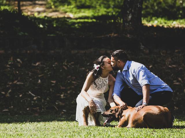 Casamentos de Lucianna, João Bosco e o Ensaio