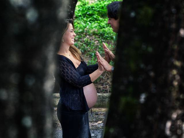 Gestantes de Flávia, André e Lucas