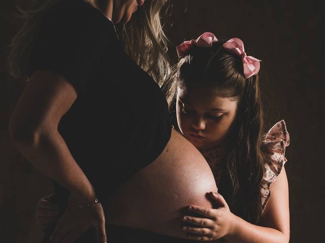 Gestantes de Angélica, Pedro, Maria Clara e Bernardo