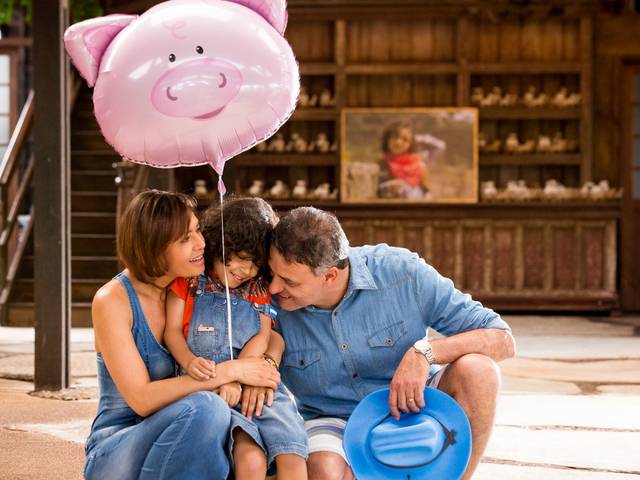 Famílias de Sérgio Lucas e a Festa dos 5