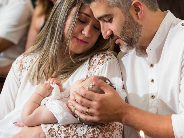 Famílias de Luísa Pacheco e o Batizado