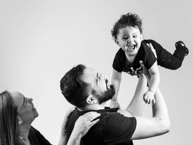 Famílias de Tati, Lucas e Zara