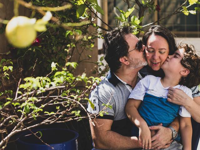 Famílias de Cris, Daniel, João Daniel e os Retratos