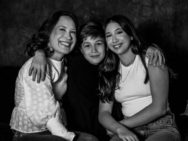 Famílias de Roberta, Ricardo, Ana Beatriz e Théo