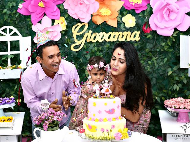 Aniversário  de Aniversário da Giovana 