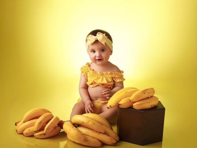 Infantil de Ensaio de frutas da Helena