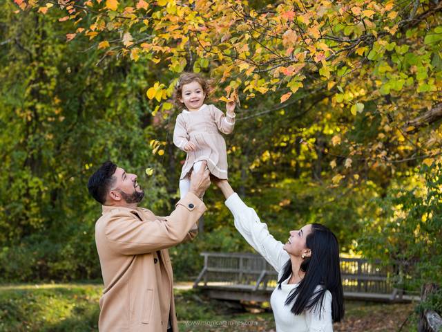 Fall Photoshoot of Colors, History, and Love