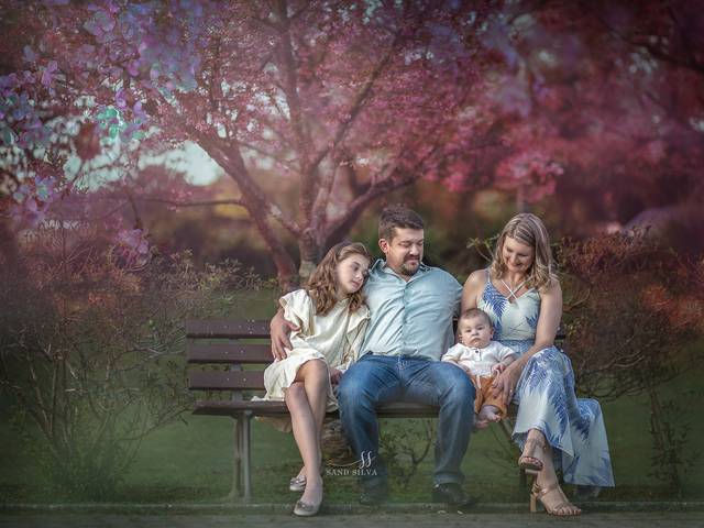 Familia de Ensaio Familia - Cerejeiras 