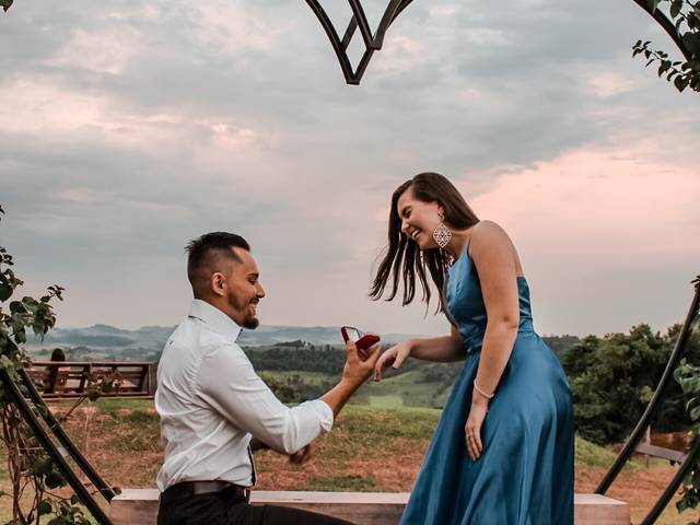Pedido de Casamento de Pedido de Casamento Cláudia e Matheus