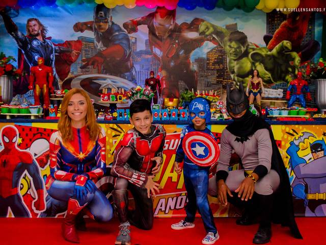 INFANTIL de Super Noah - Aniversário de 5 anos