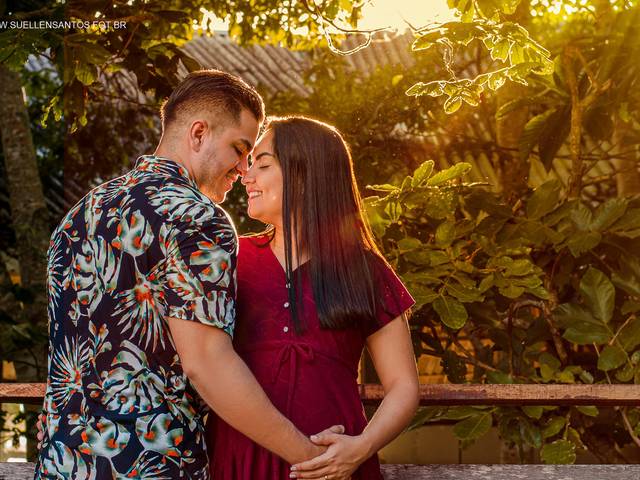 GESTANTE de Monnike e Jean - Á Espera de Rebeca