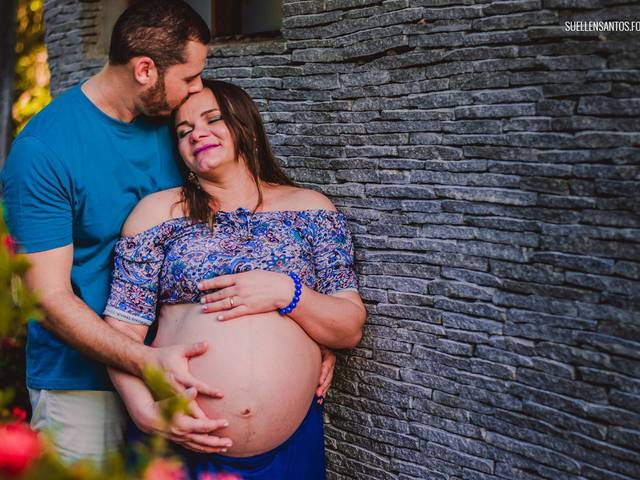 GESTANTE de A Espera de Heitor