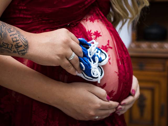 Gestante de Ensaio Gestante