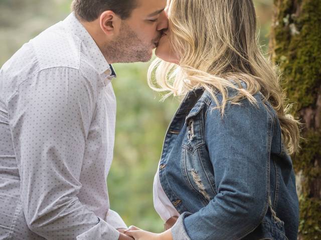 Gestante de Denise e Douglas