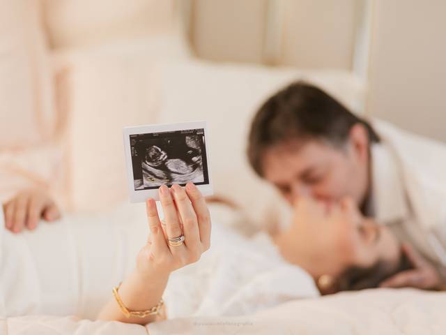 Gestante de Nayani e Julio - Anúncio da gestação